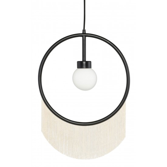 Blanca Nude Fabric Pendant Lighting