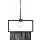 Rio Black Fabric Pendant Lighting