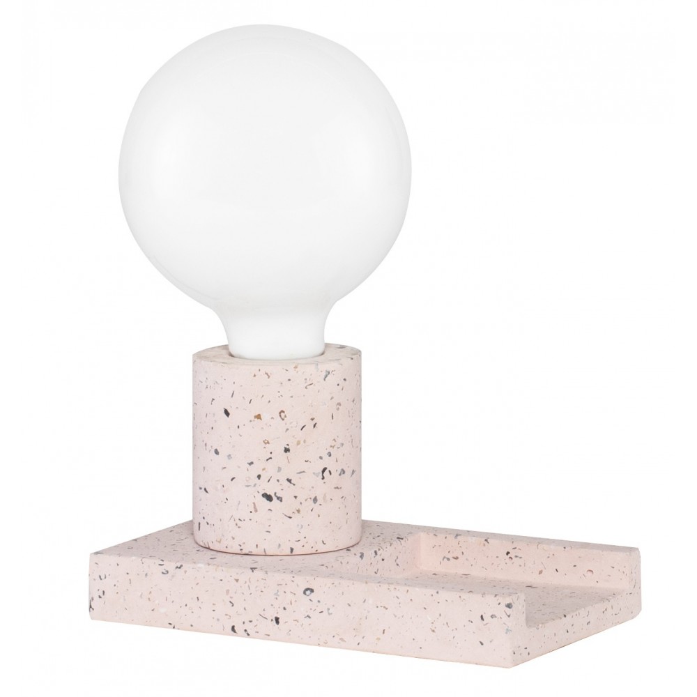 Gloria Bubble Gum Terrazzo Table Lighting