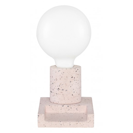 Gloria Bubble Gum Terrazzo Table Lighting