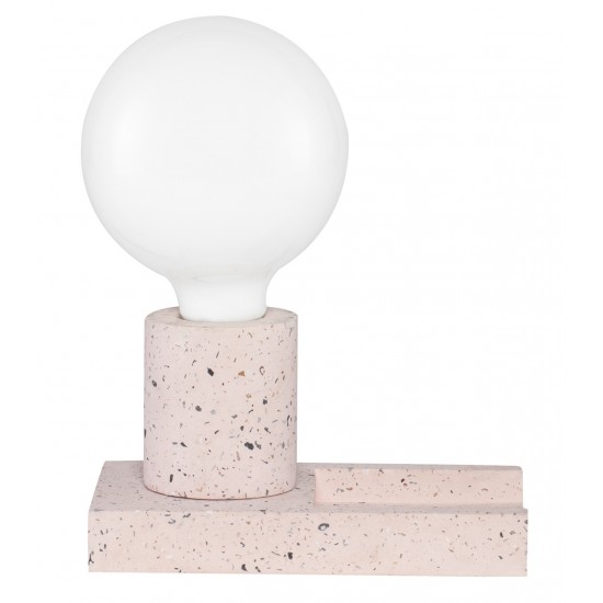 Gloria Bubble Gum Terrazzo Table Lighting