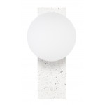 Nani White Glass Sconce Lighting, HGSK439