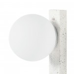 Nani White Glass Sconce Lighting, HGSK439