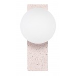 Nani White Glass Sconce Lighting, HGSK441