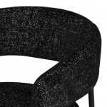Cassia Salt & Pepper Fabric Occasional Chair