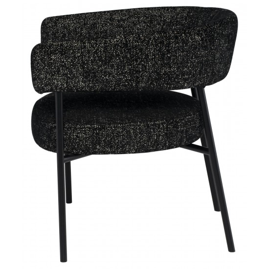 Cassia Salt & Pepper Fabric Occasional Chair