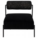 Marni Salt & Pepper Fabric Occasional Chair