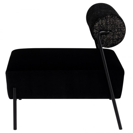 Marni Salt & Pepper Fabric Occasional Chair