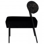 Marni Salt & Pepper Fabric Dining Chair