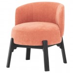 Adelaide Nectarine Fabric Dining Chair