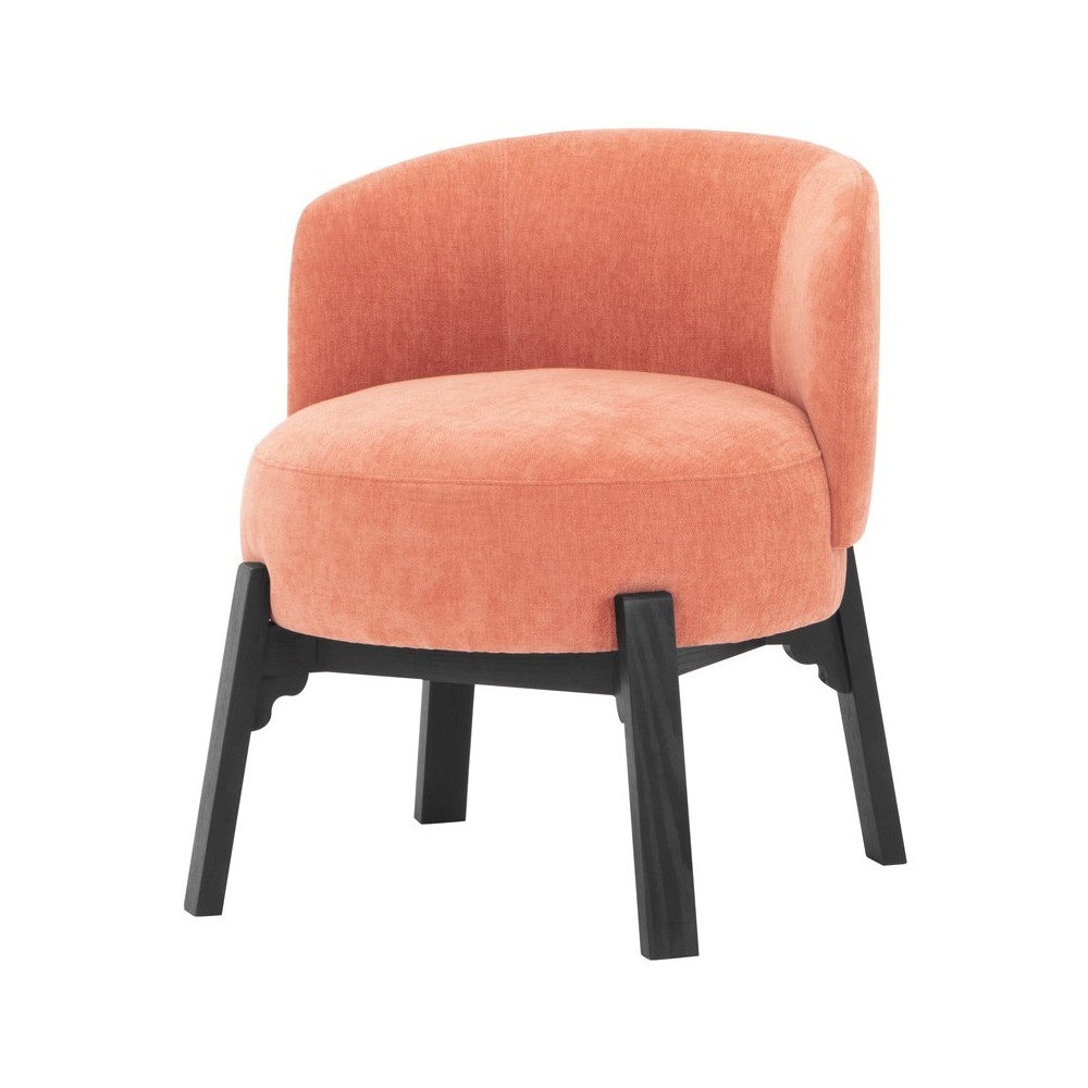 Adelaide Nectarine Fabric Dining Chair