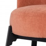 Adelaide Nectarine Fabric Dining Chair