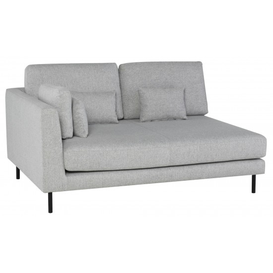 Gigi Linen Fabric Modular Sofa Left