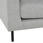 Gigi Linen Fabric Modular Sofa Left