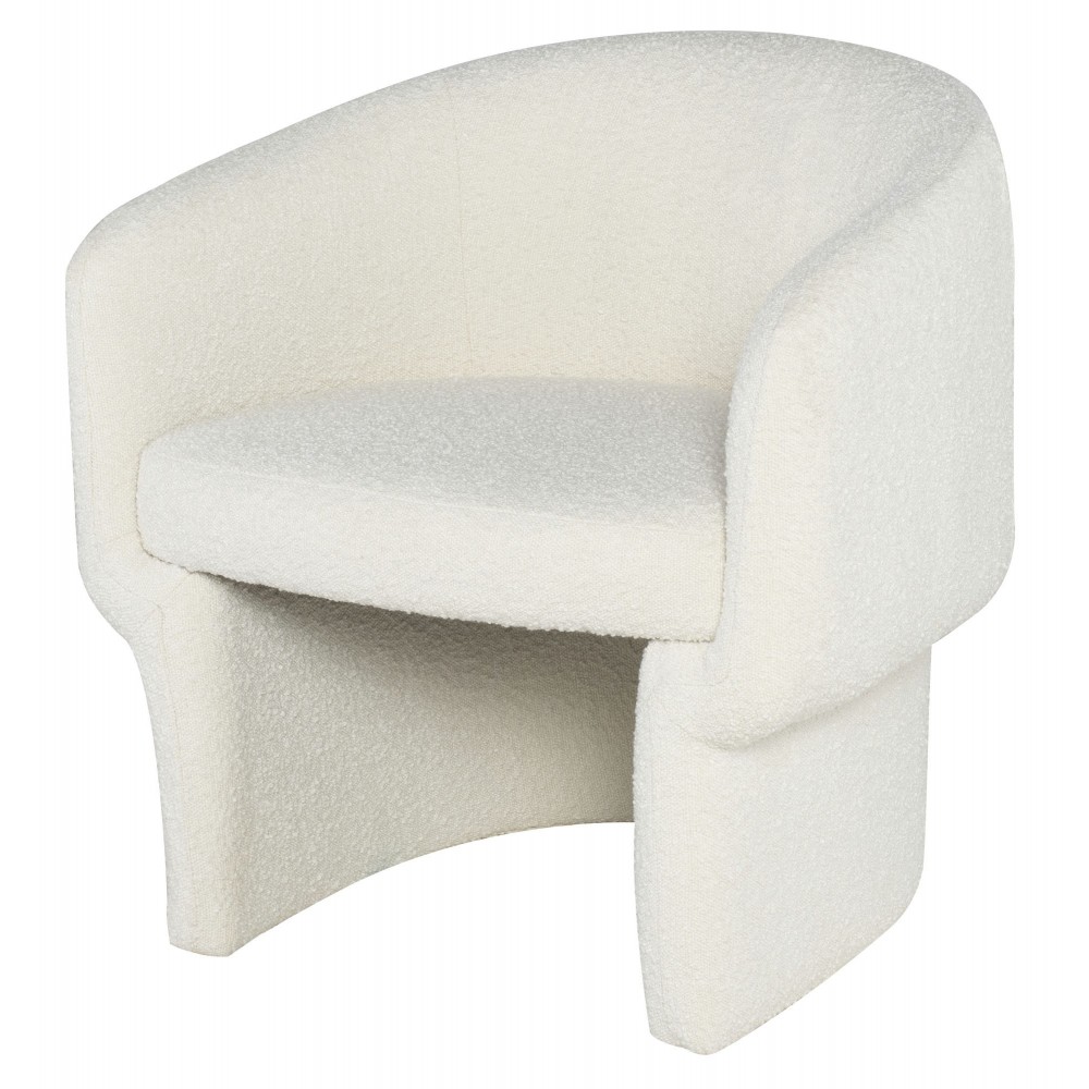 Clementine Buttermilk Boucle Fabric Single Seat Sofa Clementine Buttermilk Boucle Fabric Single Seat Sofa
