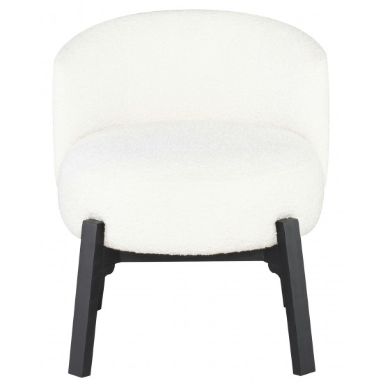 Adelaide Buttermilk Boucle Fabric Dining Chair