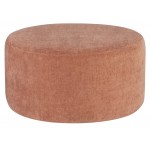 Robbie Nectarine Fabric Sofa Ottoman