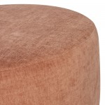 Robbie Nectarine Fabric Sofa Ottoman