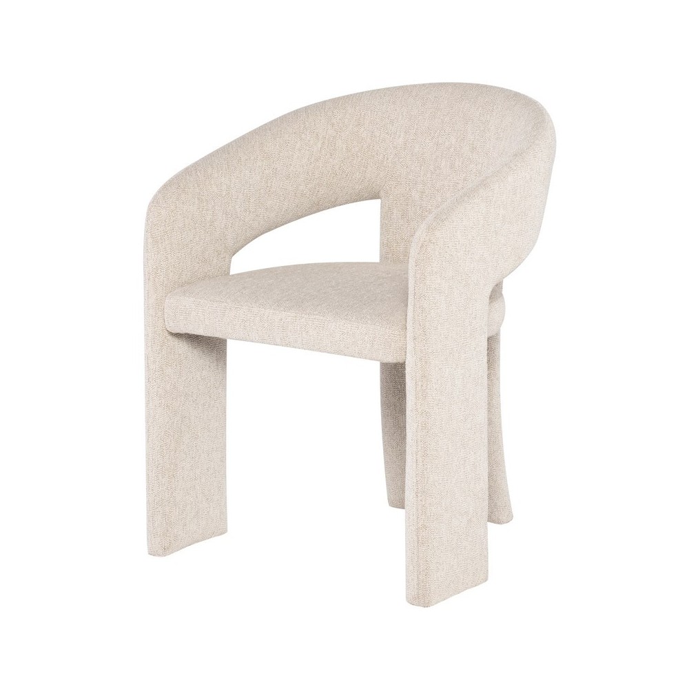 Anise Shell Fabric Dining Chair