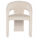 Anise Shell Fabric Dining Chair