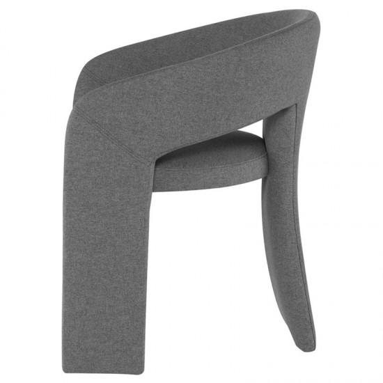 Anise Shale Grey Fabric Dining Chair