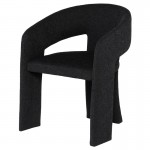 Anise Activated Charcoal Fabric Dining Chair