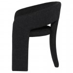 Anise Activated Charcoal Fabric Dining Chair