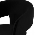 Anise Black Fabric Dining Chair