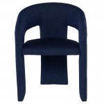 Anise True Blue Fabric Dining Chair