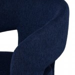 Anise True Blue Fabric Dining Chair