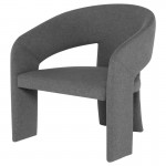 Anise Shale Grey Fabric Occasional Chair