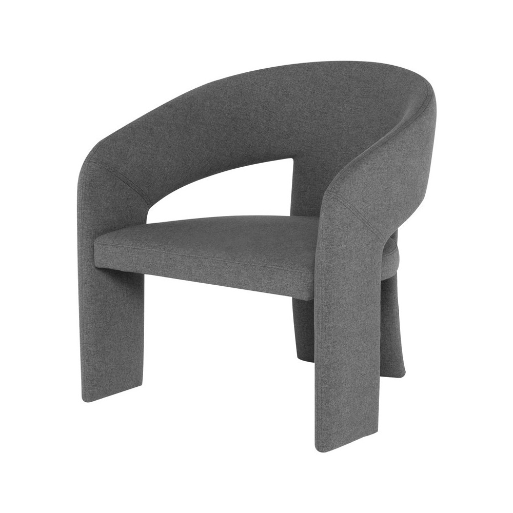 Anise Shale Grey Fabric Occasional Chair Anise Shale Grey Fabric Occasional Chair