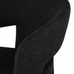 Anise Activated Charcoal Fabric Occasional Chair