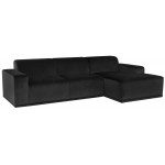 Leo Shadow Grey Fabric Sectional Sofa, HGSN296