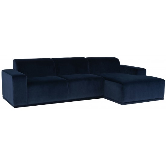 Leo Dusk Fabric Sectional Sofa, HGSN298