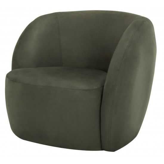 Selma Sage Microsuede Fabric Occasional Chair