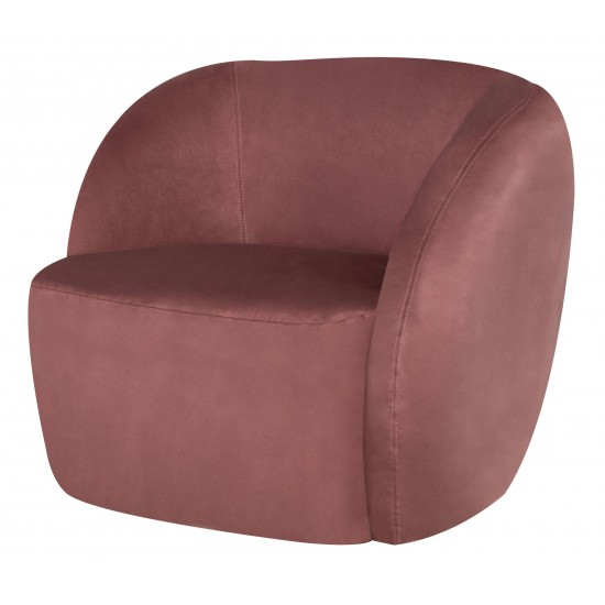 Selma Chianti Microsuede Fabric Occasional Chair