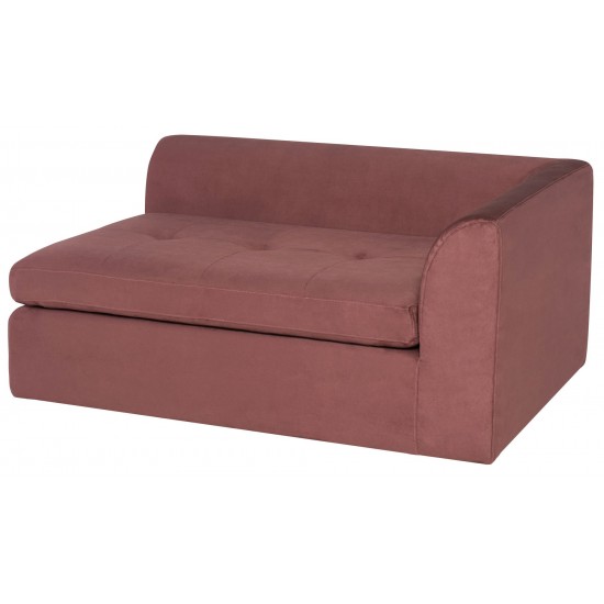 Lola Chianti Microsuede Fabric Modular Sofa, HGSN316
