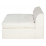 Lola Champagne Microsuede Fabric Modular Sofa, HGSN321