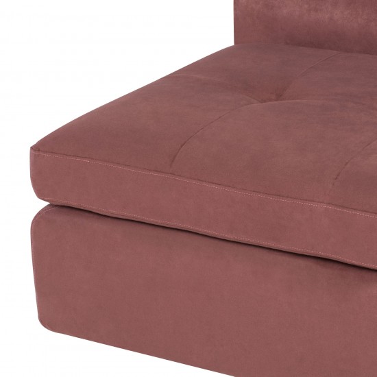 Lola Chianti Microsuede Fabric Modular Sofa, HGSN322