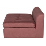 Lola Chianti Microsuede Fabric Modular Sofa, HGSN322