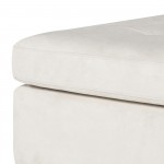 Lola Champagne Microsuede Fabric Modular Sofa, HGSN328