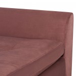 Lola Chianti Microsuede Fabric Modular Sofa, HGSN329