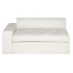 Lola Champagne Microsuede Fabric Modular Sofa, HGSN341