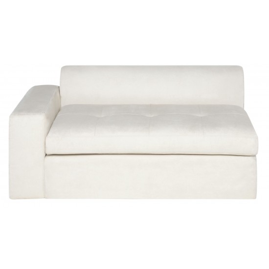 Lola Champagne Microsuede Fabric Modular Sofa, HGSN341