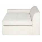 Lola Champagne Microsuede Fabric Modular Sofa, HGSN341