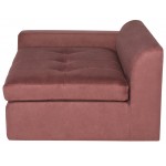 Lola Chianti Microsuede Fabric Modular Sofa, HGSN342