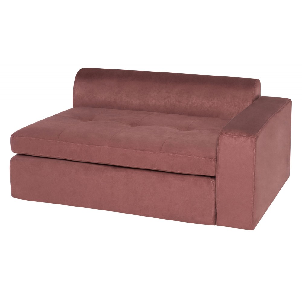 Lola Chianti Microsuede Fabric Modular Sofa, HGSN349