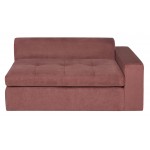 Lola Chianti Microsuede Fabric Modular Sofa, HGSN349