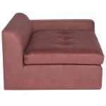 Lola Chianti Microsuede Fabric Modular Sofa, HGSN349